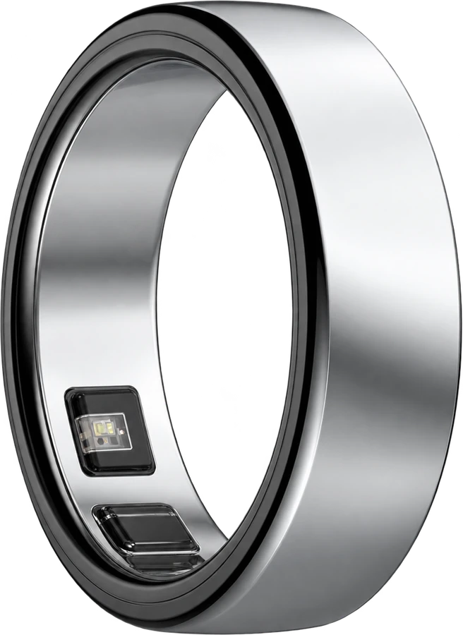 Payment + Healthcare Ring, silver